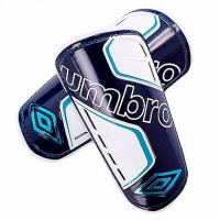 щитки футбольные umbro veloce guard w/det sock 20812u (ew4) т.син/гол/бел.